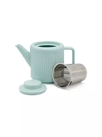 BREDEMEIJER |  Teekanne SKAGEN 1,2l Steingut Hellblau | 